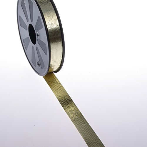 Deko AS GmbH Metallic-Band Gold, 19 mm Breite-91 m Länge, 91 von Deko AS GmbH