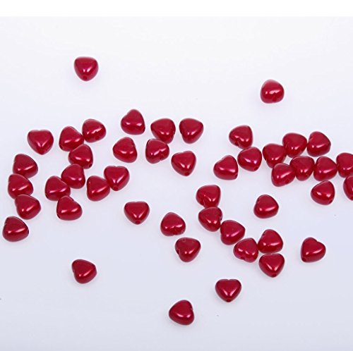 Miniherzen mit Loch zum Auffädeln - Haarschmuck - Basteln - Kettenschmuck - Tischdeko - 10 mm - rot - 130 Stück - 97111 35 Miniherzen mit Loch zum Auffädeln - Haarschmuck - Basteln - Kettenschmuck - Tischdeko - 10 mm - rot - 130 Stück - 97111 35 von Deko AS GmbH