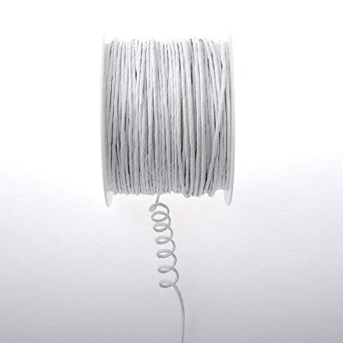 Papierdraht weiß - 2mm 100m - 601-01 Papierdraht weiß - 2mm 100m - 601-01 von Deko AS GmbH