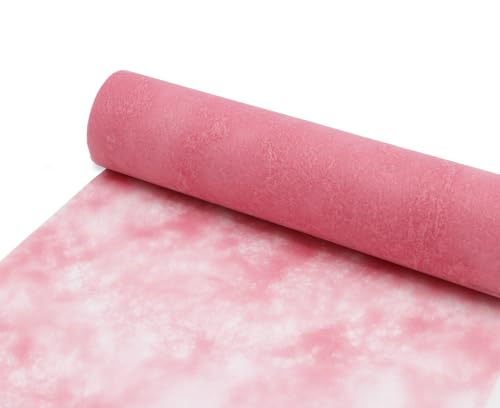 Sizocloud® Tischläufer Tischband (Rosa, 30 cm breit) von Deko AS GmbH