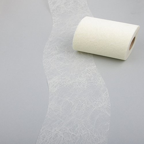Deko AS GmbH Sizoflor Tischband Wellenschnitt Creme ca. 12,5 cm Rolle 25 Meter 60W 012-R Deko AS GmbH Sizoflor Tischband Wellenschnitt Creme ca. 12,5 cm Rolle 25 Meter 60W 012-R von Deko AS GmbH