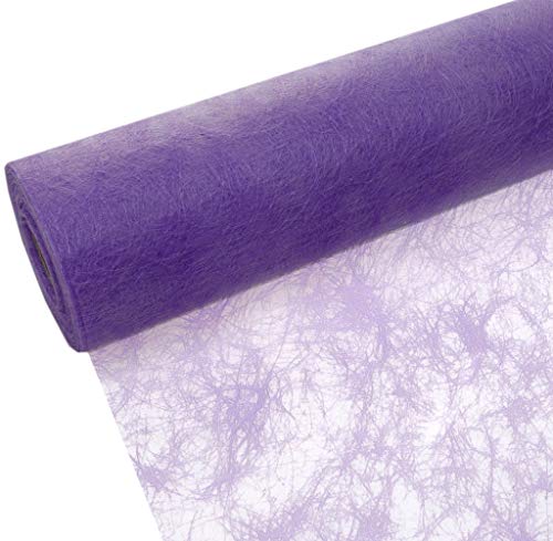 Deko AS GmbH Sizoflor Tischband Lavendel 30 cm Rolle 25 Meter 60 006-R von Deko AS GmbH