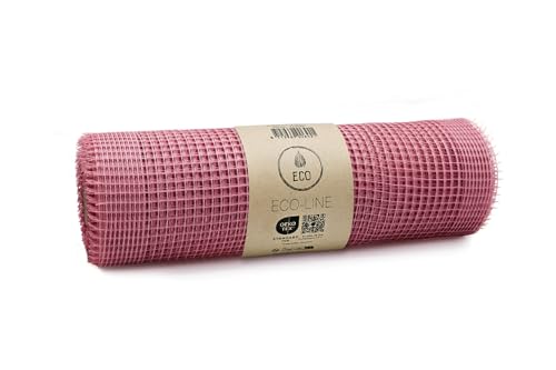 Sizonet® Line Tischläufer, 30cm breit und 20 Meter auf der Vorteilsrolle (Altrosa) von Deko AS GmbH