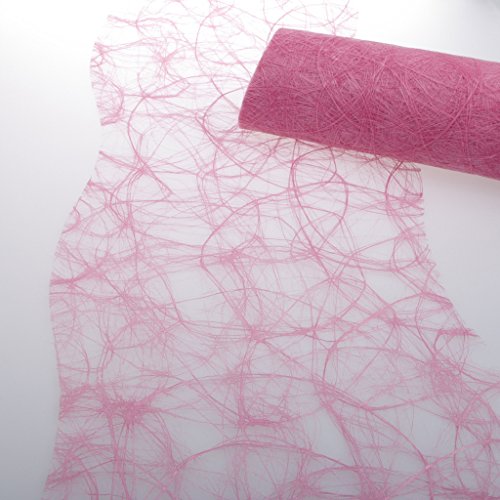 Deko AS GmbH Sizoweb Tischband Wellenschnitt rosa ca. 25 cm Rolle 25 Meter 64W 014-R Deko AS GmbH Sizoweb Tischband Wellenschnitt rosa ca. 25 cm Rolle 25 Meter 64W 014-R von Deko AS GmbH