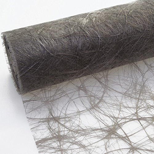 Sizoweb Tischband anthrazit 30 cm Rolle 5 Meter 64 026-R von Deko und Band