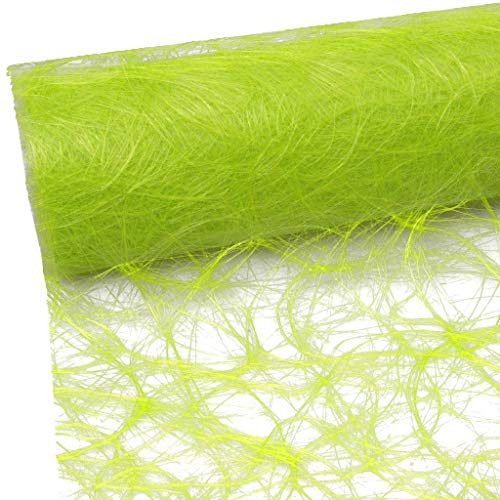 Deko AS GmbH Tischläufer, Kunstfaser, Meadow Green, 7.8 x 984 inch, 25 von Deko AS GmbH