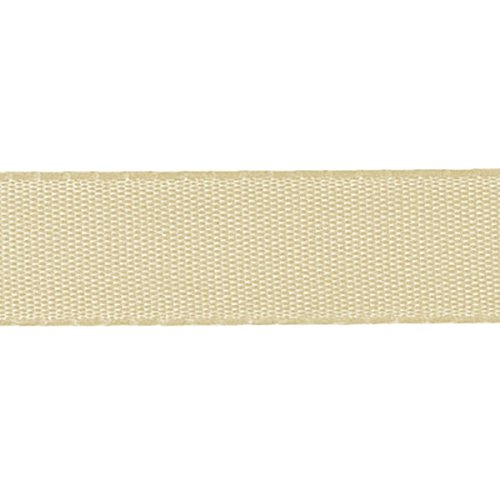 Deko AS GmbH Taftband ohne Draht - beige - 25 mm - Rolle 50 m - 8391 22-R 025 von Deko AS GmbH