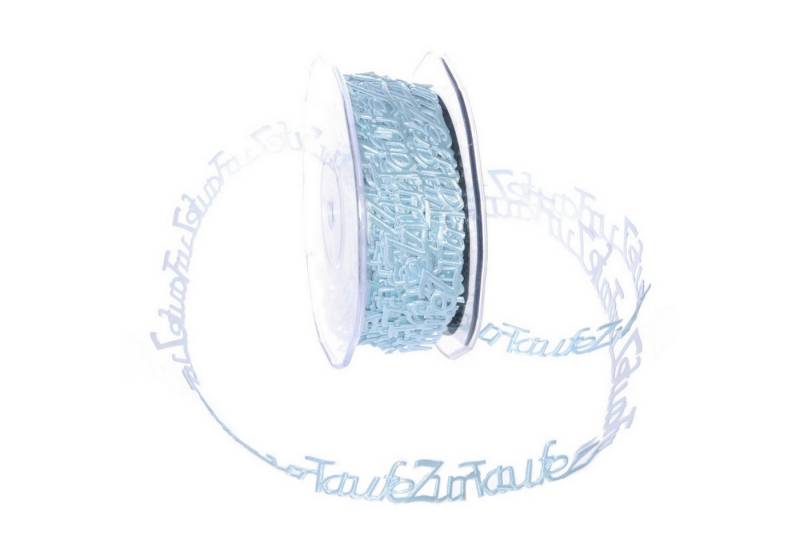 Deko AS Bastelband Klebe-Bordüre ´ZurTaufe´ Hellblau - 15 mm - 10 m - 89118-15-10-70, mit Klebefilm Deko AS Bastelband Klebe-Bordüre ´ZurTaufe´ Hellblau - 15 mm - 10 m - 89118-15-10-70, mit Klebefilm von Deko AS