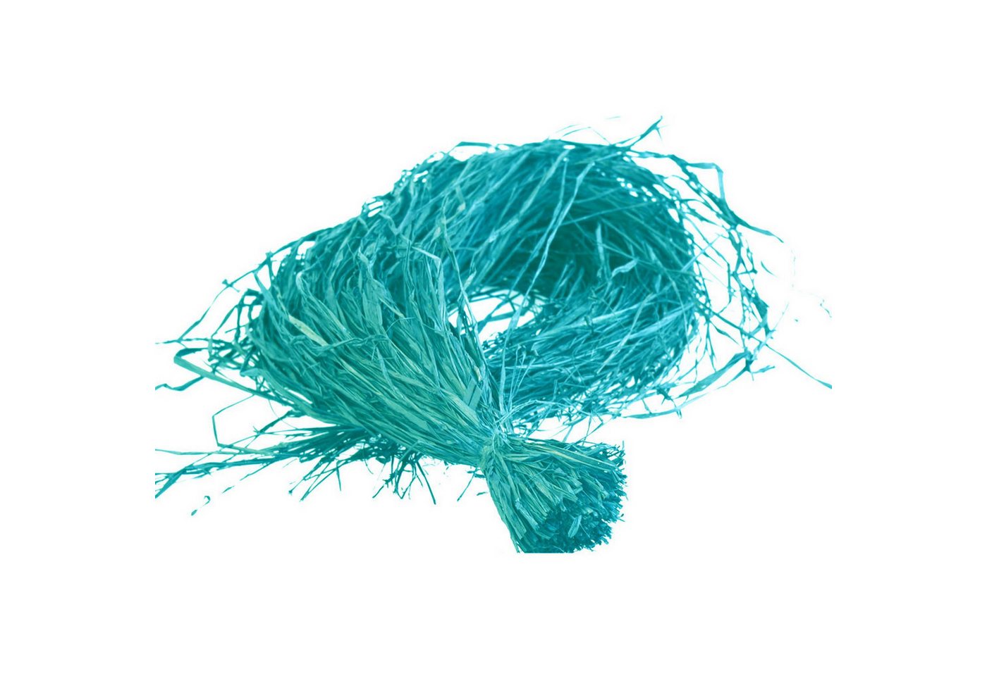 Deko AS Bastelnaturmaterial Raphia-Bast - 150 g Aquamarin - Bast - Raphia - Raffia - Naturbast … von Deko AS