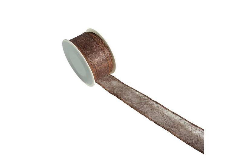 Deko AS Dekoband Dekoflor Vlies - m. gedrahteter Kettelkante - 40mm - 20m col. 539 … von Deko AS