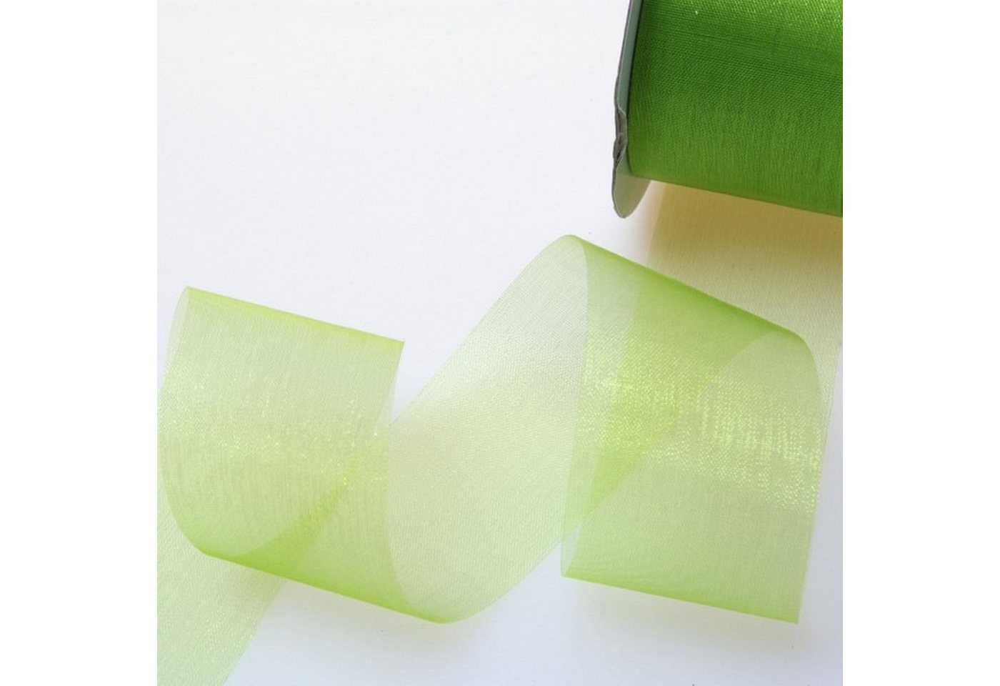 Deko AS Dekoband Kristallorganza hellgrün - 40 mm breit - Rolle 25 Meter - 40040 60-… Deko AS Dekoband Kristallorganza hellgrün - 40 mm breit - Rolle 25 Meter - 40040 60-… von Deko AS