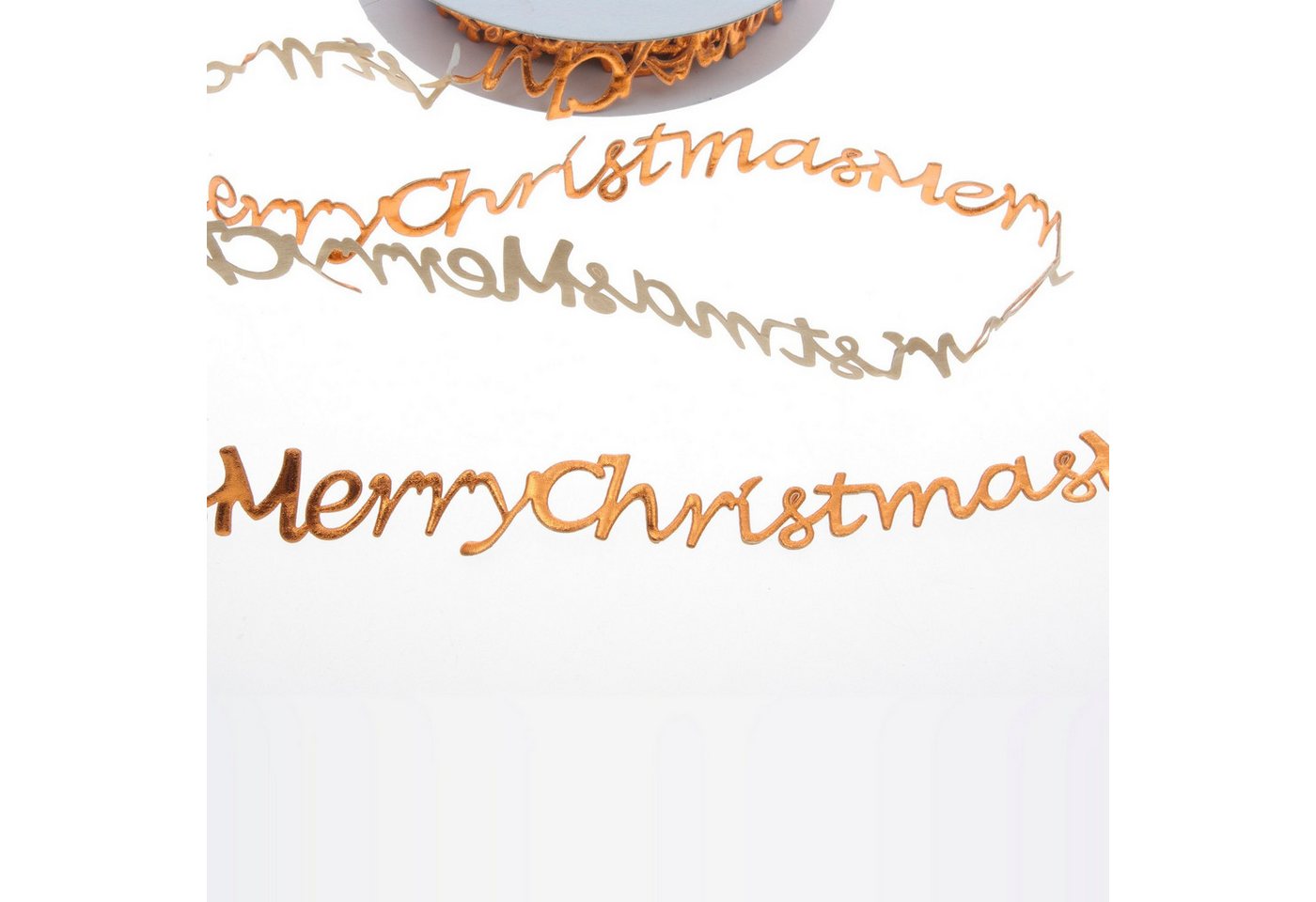 Deko AS Dekoband SekleBo® - Selbstklebende Bordüre 56 mal 'Merry Christmas' je 16cm la von Deko AS