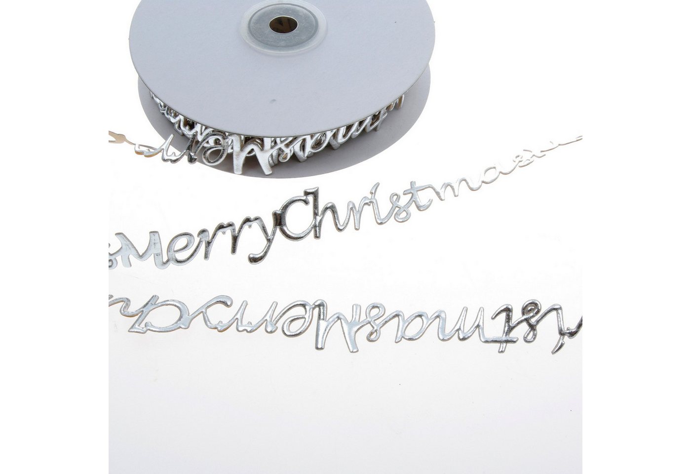 Deko AS Dekoband SekleBo® - Selbstklebende Bordüre 56 mal 'Merry Christmas' je 16cm la von Deko AS