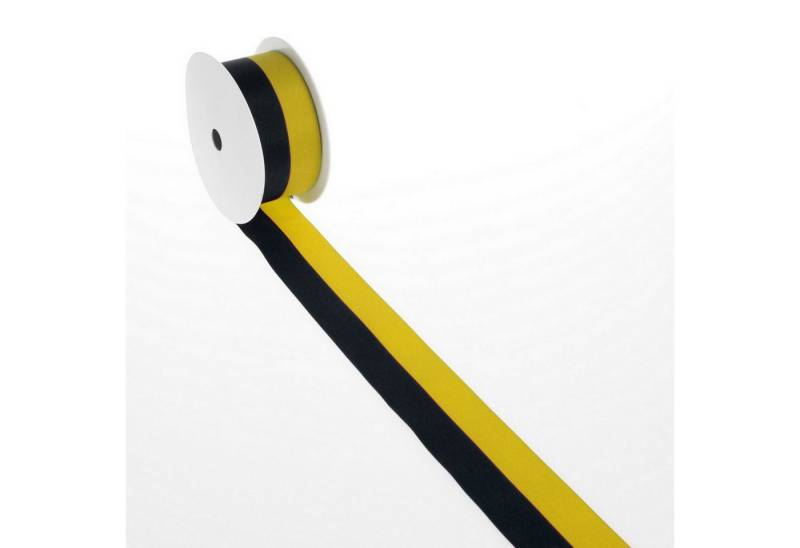 Deko AS Dekoband Vereinsband - schwarz, gelb - 150 mm x 25 m - 3170 150 43 Deko AS Dekoband Vereinsband - schwarz, gelb - 150 mm x 25 m - 3170 150 43 von Deko AS