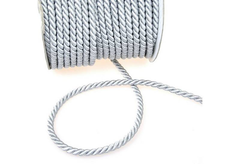 Deko AS Kordel Acetatkordel - Lurexkordel - silber - 8 mm - 25 m - 6001 2355 Deko AS Kordel Acetatkordel - Lurexkordel - silber - 8 mm - 25 m - 6001 2355 von Deko AS