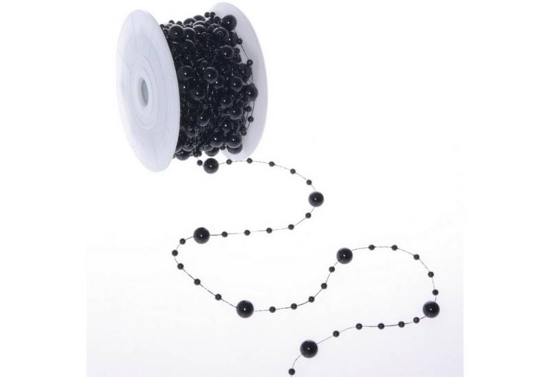 Deko AS Kordel Perlenschnur schwarz - 5 mm Ø -10 m Rolle - 97651 09 Deko AS Kordel Perlenschnur schwarz - 5 mm Ø -10 m Rolle - 97651 09 von Deko AS