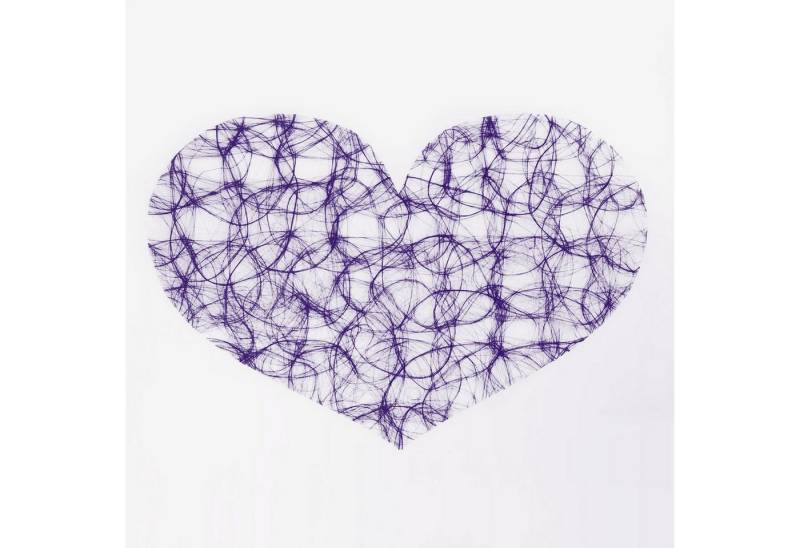 Deko AS Platzset 64H 50 X 33 cm Herz col.028 Sizoweb Violett 1VE = 3 x 4 Stück Deko AS Platzset 64H 50 X 33 cm Herz col.028 Sizoweb Violett 1VE = 3 x 4 Stück von Deko AS