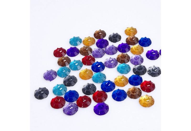 Deko AS Streudeko Acrylblümchen - 20mm - 8-fach sortiert - 48 Stück - 7887 von Deko AS