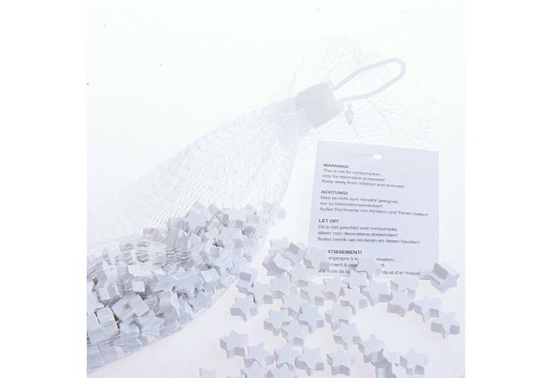 Deko AS Streudeko Streusterne in Antikweiß - ca. 1cm Ø - 1 Beutel mit 200 Stk., (200-tlg), wiederverwendbar von Deko AS