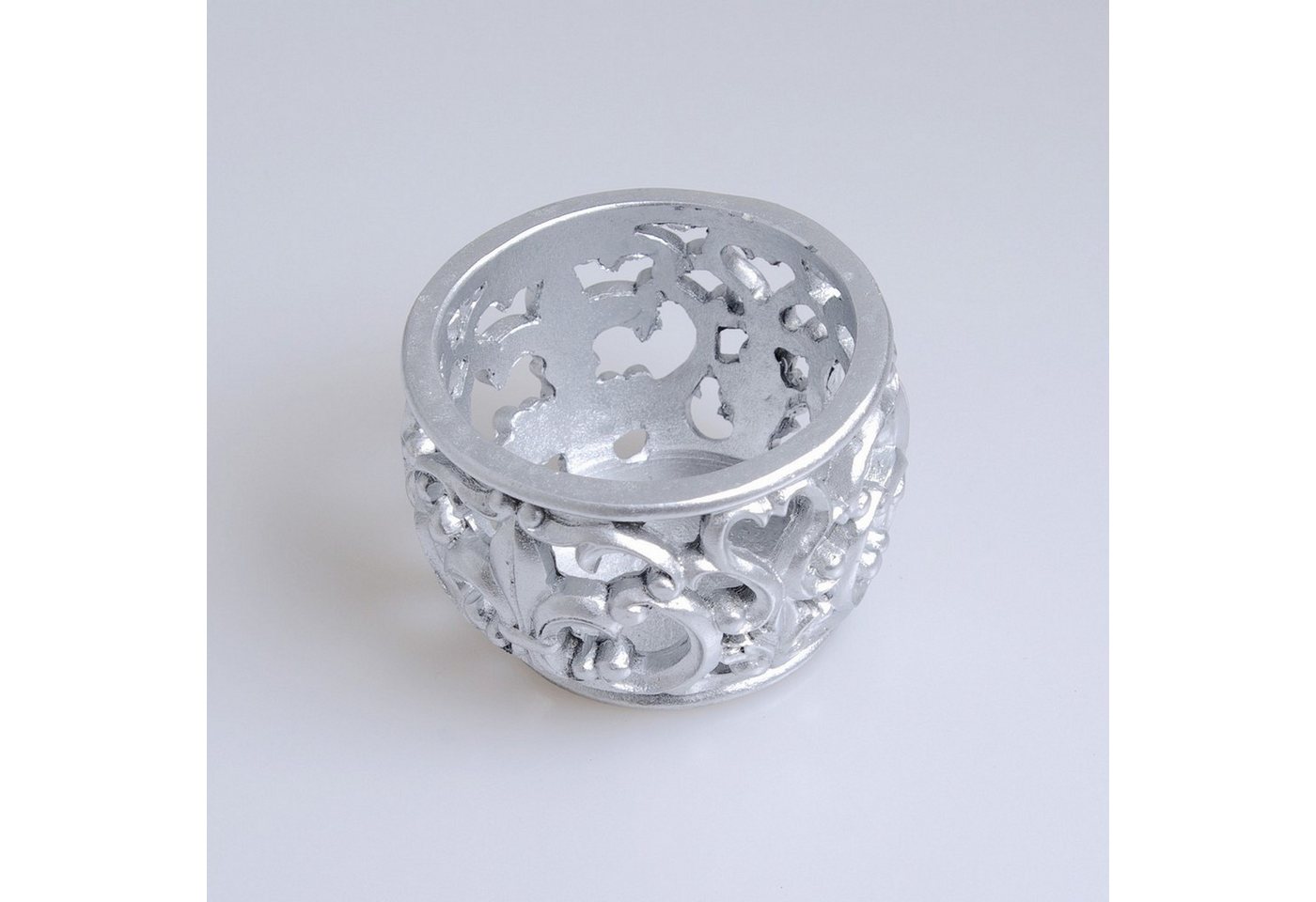Deko AS Tafelkerze Teelicht - silber - ca. 8 cm - A 49602 10… Deko AS Tafelkerze Teelicht - silber - ca. 8 cm - A 49602 10… von Deko AS