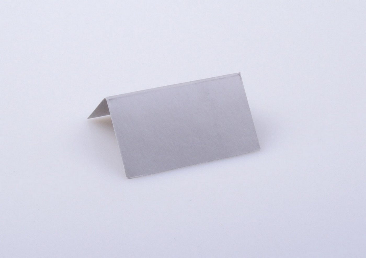 Deko AS Tischkartenhalter Tischkärtchen - silber - 65x38mm - 12 Stück - 56007 10… von Deko AS