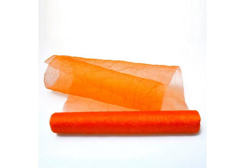 Deko AS Dekoobjekt Crashorganza-Tischläufer orange - 28 cm breit - Rolle 5 Meter - 68280 Deko AS Dekoobjekt Crashorganza-Tischläufer orange - 28 cm breit - Rolle 5 Meter - 68280 von Deko AS