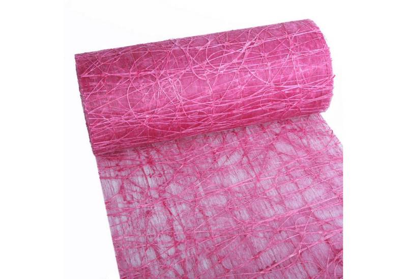 Deko AS Tischläufer Dekoweb® 300mm x 15m Tischläufer Deko Tischband Tischdeko erika + 1… (1-tlg, 1 Rolle Tischläufer), Strapazierfähig von Deko AS