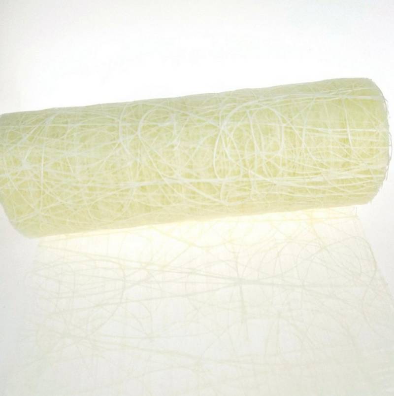 Deko AS Tischläufer Dekoweb® -Tischläufer - Pastellgelb-Vanille - 300mm - 15m - 54-300-15 (1-tlg, 1 Rolle Tischläufer), Strapazierfähig von Deko AS