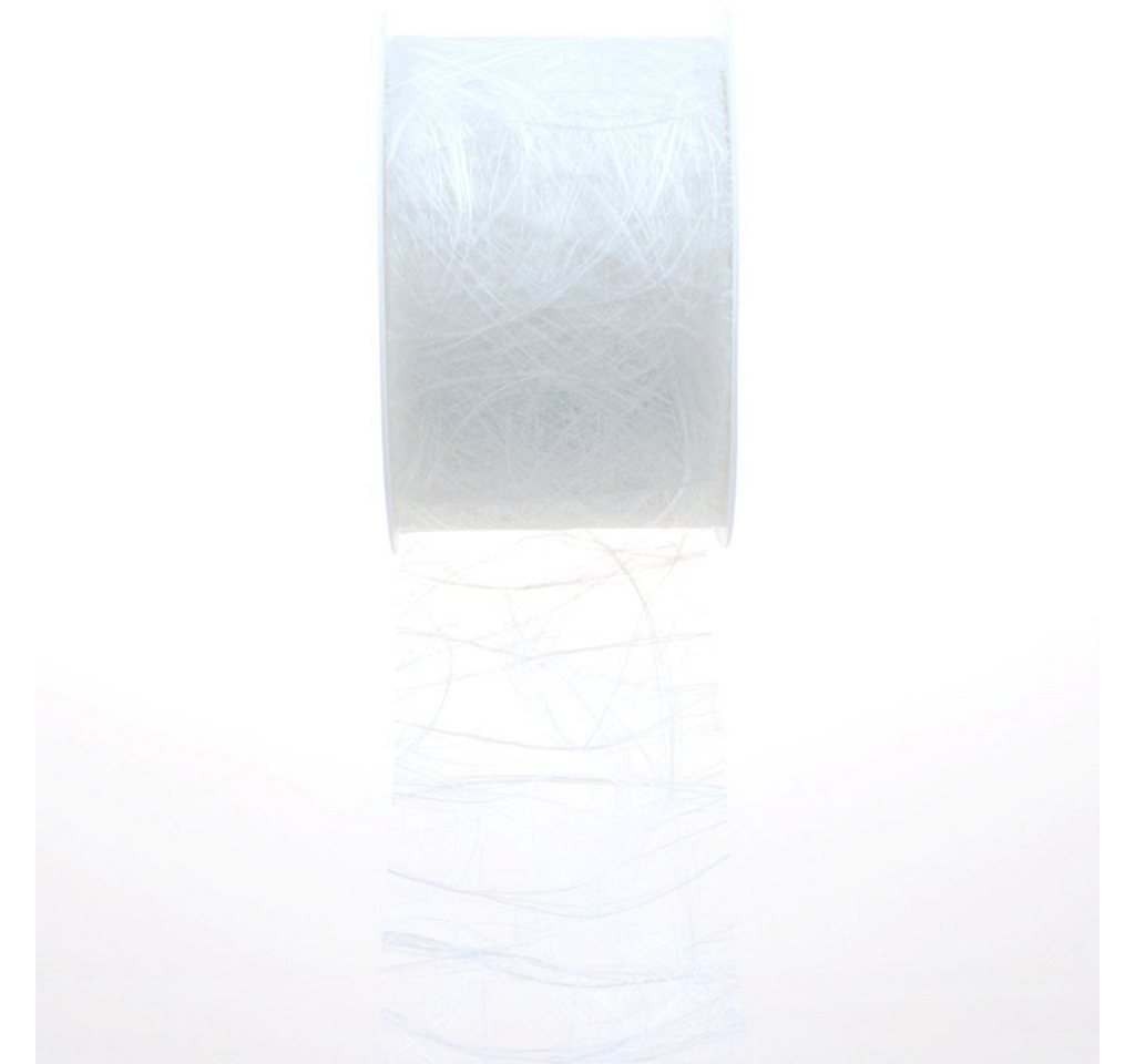 Deko AS Tischläufer Sizoweb Tischband-Hussenband-sahneweiß-7,9 cm breit-50 Meter auf der R von Deko AS