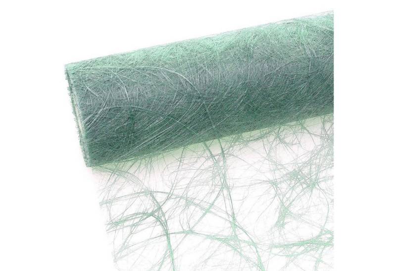 Deko AS Tischläufer Sizoweb-Tischläufer Sagegrün/Eukalyptus - 60 cm - 25 m - 64 047-R 600 (1-tlg, 1 Rolle Tischläufer), Strapazierfähig von Deko AS