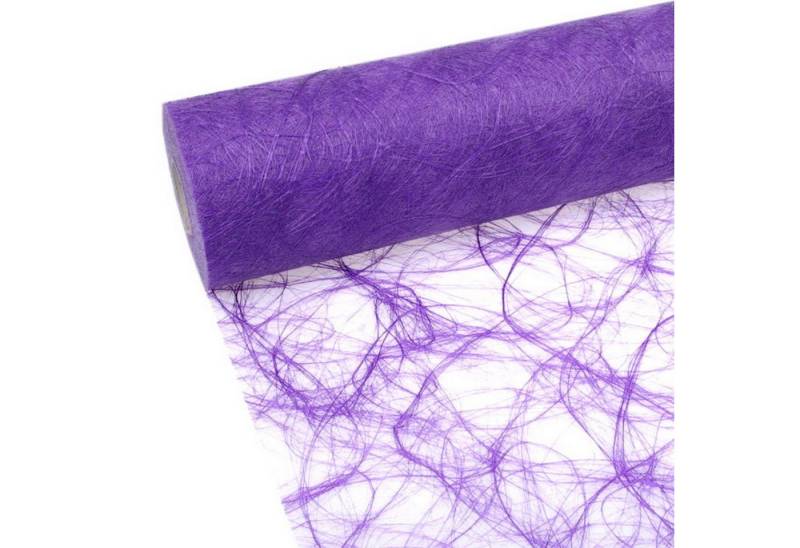 Deko AS Tischläufer Sizoweb Tischläufer - flieder - 60 cm - 25 Meter auf der Rolle - 64 (1-tlg, 1 Rolle Tischläufer), Strapazierfähig von Deko AS