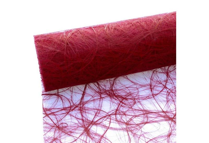 Deko AS Tischläufer Sizoweb Tischläufer - karminrot - 60 cm breit - 25 m - 64 013-R (1-tlg, 1 Rolle Tischläufer), Strapazierfähig Deko AS Tischläufer Sizoweb Tischläufer - karminrot - 60 cm breit - 25 m - 64 013-R (1-tlg, 1 Rolle Tischläufer), Strapazierfähig von Deko AS