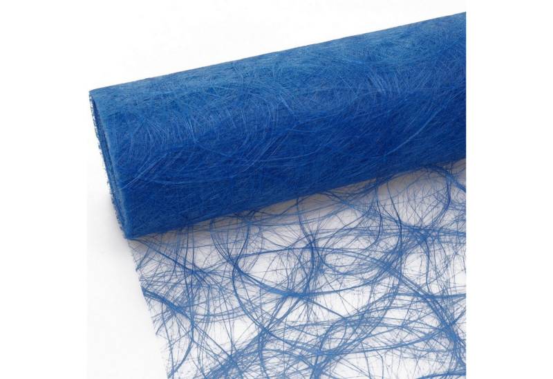Deko AS Tischläufer Sizoweb Tischläufer - mittelblau - 60 cm - 25 Meter Rolle - 64 036-R (1-tlg, 1 Rolle Tischläufer), Strapazierfähig von Deko AS