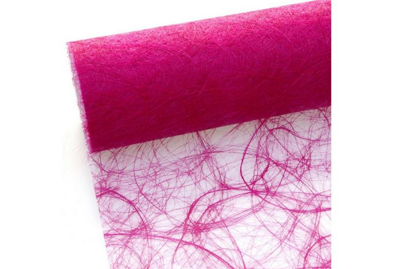 Deko AS Tischläufer Sizoweb Tischläufer - pink 20 cm - 5 Meter auf der Rolle 64 019-R… (1-tlg, 1 Rolle Tischläufer), Strapazierfähig von Deko AS