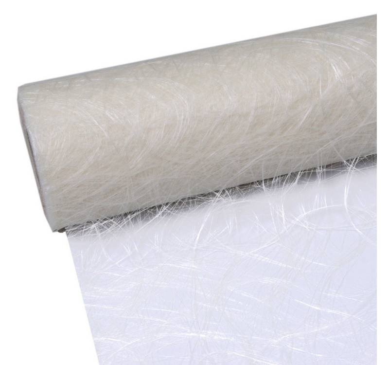 Deko AS Tischläufer Sizoweb Tischläufer - sahneweiß - 30 cm - 25 m + 100 Dekodiamanten 6 (1-tlg, 1 Rolle Tischläufer + 100 Dekodiamanten), Strapazierfähig von Deko AS