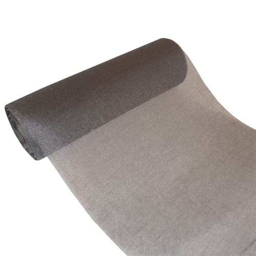 DEKO AS Shabby Chic Leinenoptik Tischläufer, Polyester geruchsneutral, 20 cm x 5 m, Schwarz DEKO AS Shabby Chic Leinenoptik Tischläufer, Polyester geruchsneutral, 20 cm x 5 m, Schwarz von Deko As