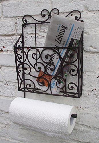 deko-impression Zeitungshalter, WC-Rollenhalter, Toilettenrollenhalter, Küchenrollenhalter, von deko-impression