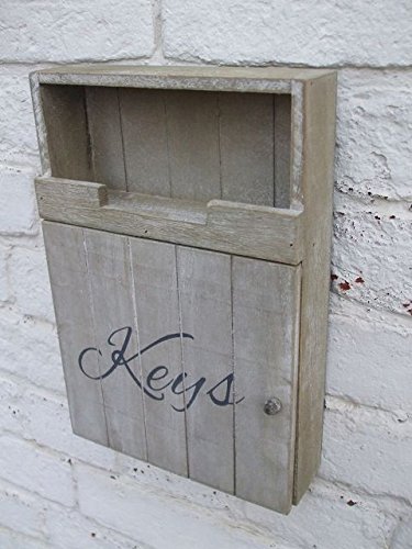Deko-Impresion Traumschöner Schlüsselkasten, Schlüsselbox, Schlüsselbrett, Holz von Deko-Impresion