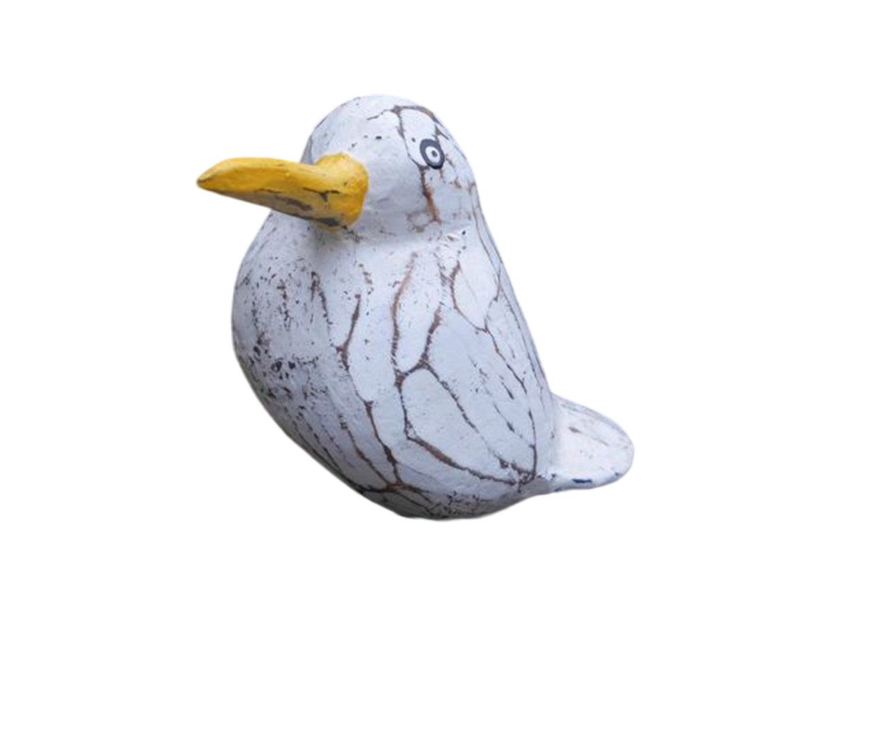 Deko-Impression Dekofigur Freistehende Möwe. Freche, witzige Statue maritime Deko Holz 15 cm (1 St) von Deko-Impression