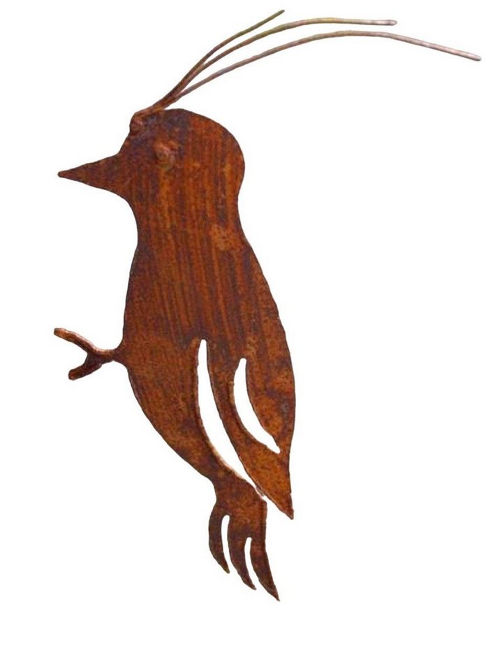 Deko-Impression Dekofigur Gartendeko Baumdekoration Specht Eisen Rost 22 cm (1 St) von Deko-Impression