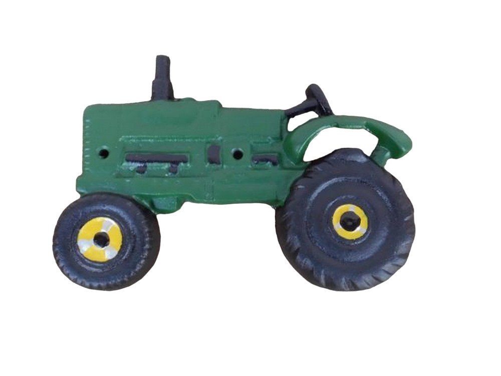 Deko-Impression Flaschenöffner Wandflaschenöffner Kapselheber Traktor Trecker "Hirsch" Schlepper Guss (1-tlg) von Deko-Impression