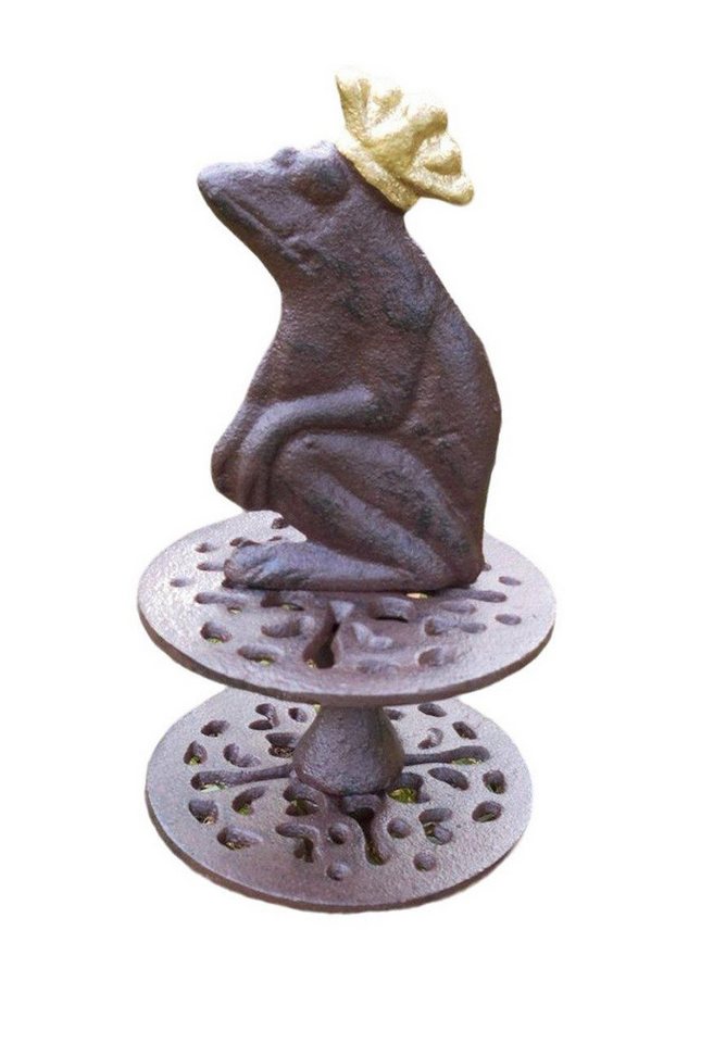 Deko-Impression Gartenschlauch Gartenschlauchrolle Frosch Umlenkrolle Schlauchführung m. Erdspieß, (1 St) von Deko-Impression