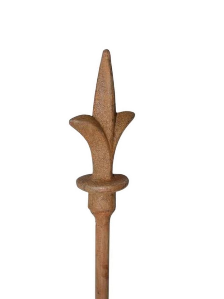 Deko-Impression Rankhilfe 3 Stück Gartenstab Rankstab Rosenstab 150 cm Spitze Eisen Rost, 3 St. von Deko-Impression