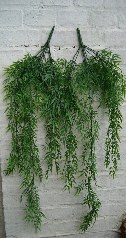 Kunstpflanze Bambusstrach, 2 Stück, Kunstpflanze, mediterrane Dekoration, Deko-Impression von Deko-Impression