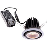 Deko Light 565192 COB LED-Einbauleuchte EEK: G (A - G) LED fest eingebaut 9W Signalweiß (RAL 9003) von Deko Light