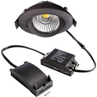 Deko Light 565377 Dione LED-Einbauleuchte EEK: E (A - G) LED LED fest eingebaut 8.50W Schwarz von Deko Light