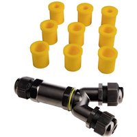 Deko Light 930573 Y-Verteiler 450V Schwarz Deko Light 930573 Y-Verteiler 450V Schwarz von Deko Light