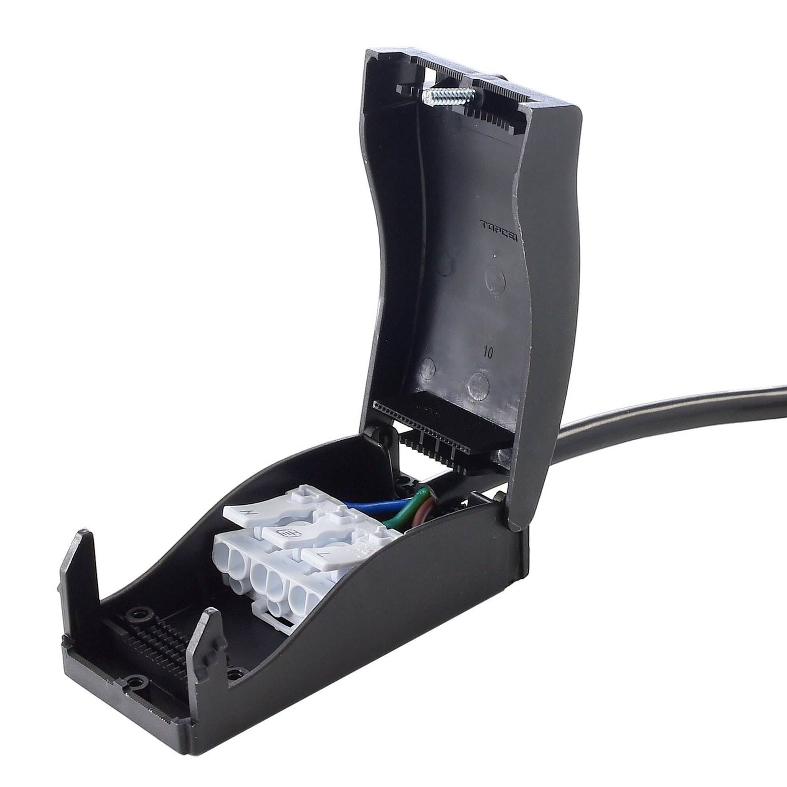 Anschlussbox Quick 2-Way, 10A, dreipolig Anschlussbox Quick 2-Way, 10A, dreipolig von Deko-Light