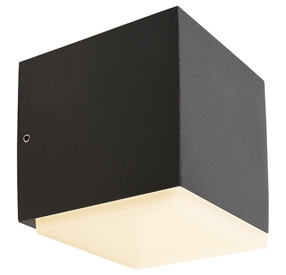 Deko-Light Außen-Wandleuchte LED Wandaufbauleuchte Ancha in Dunkelgrau 5,5W 260lm IP54, LED von Deko-Light