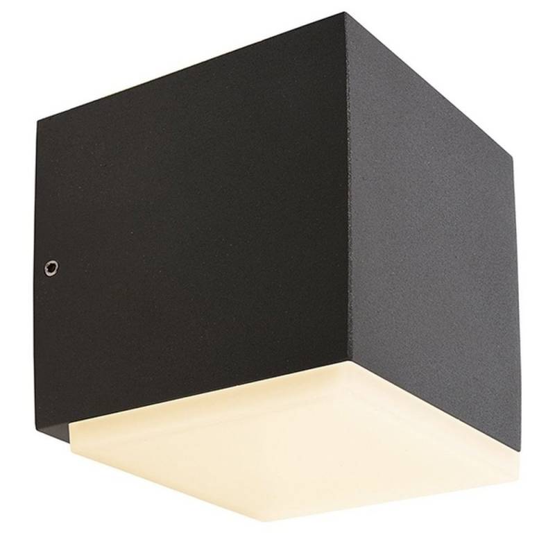 Deko-Light Außen-Wandleuchte LED Wandaufbauleuchte Ancha in Dunkelgrau 5,5W 260lm IP54, LED von Deko-Light